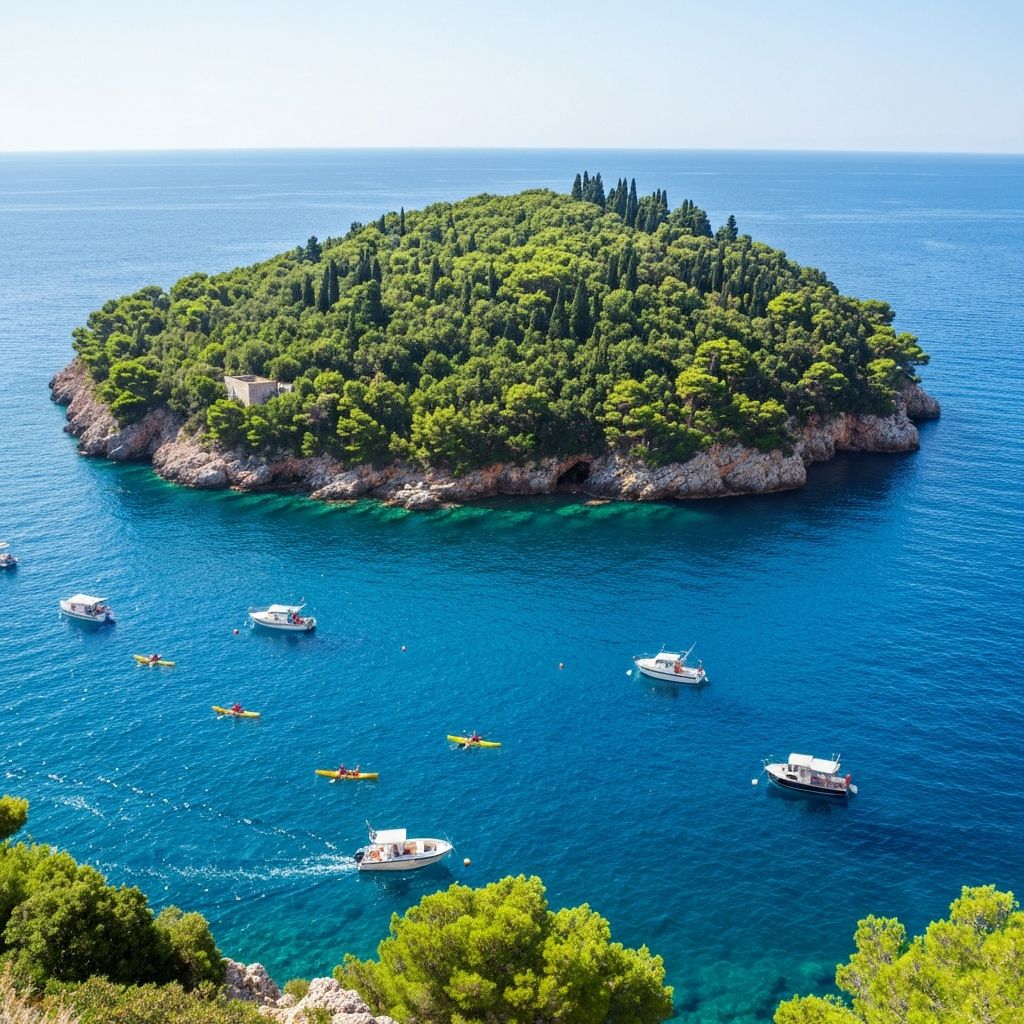 Lokrum Island Boat Tour